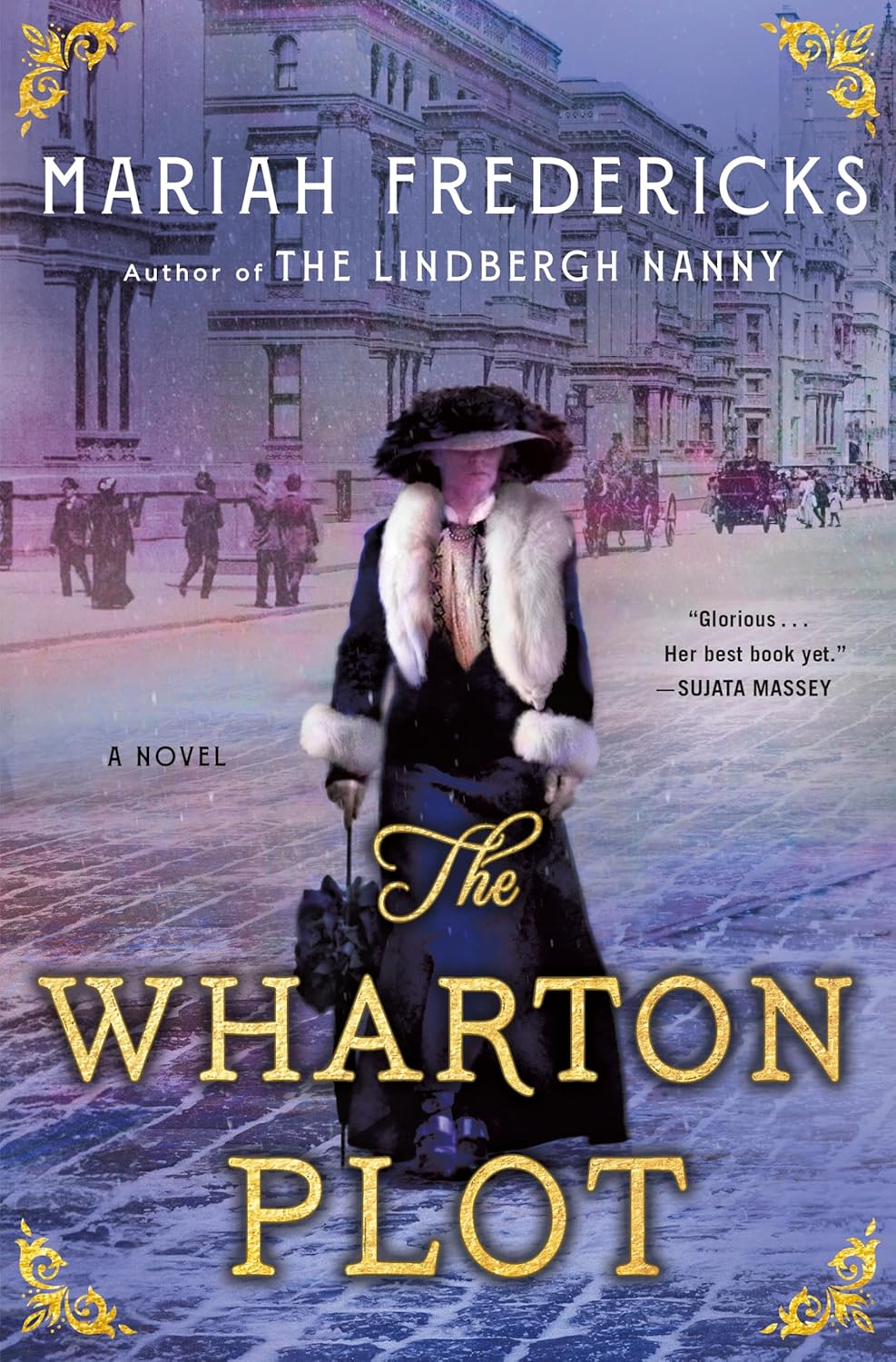Book cover of The Wharton Plot by Mariah Fredericks