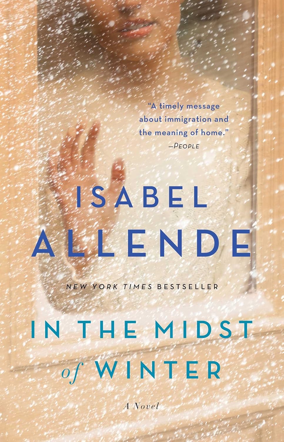 Book cover of In the Midst of Winter by Isabel Allende.