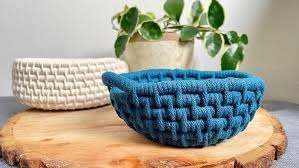 Sample of Coil Baskets from Craft Kit