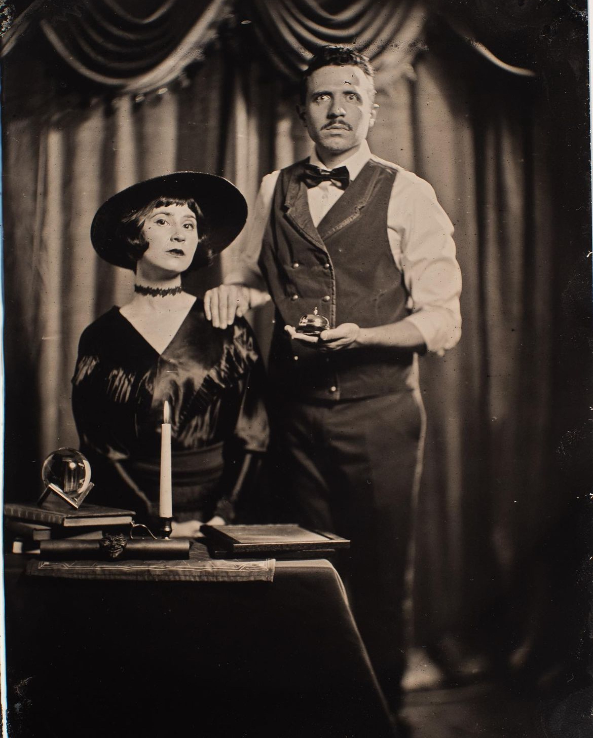 Publicity photo of the Cosmic Romantics presenters