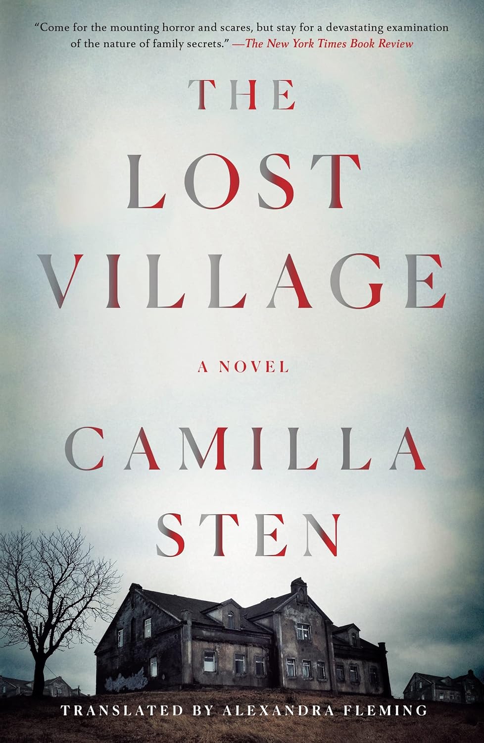 Book cover of The Lost Village by Camilla Sten