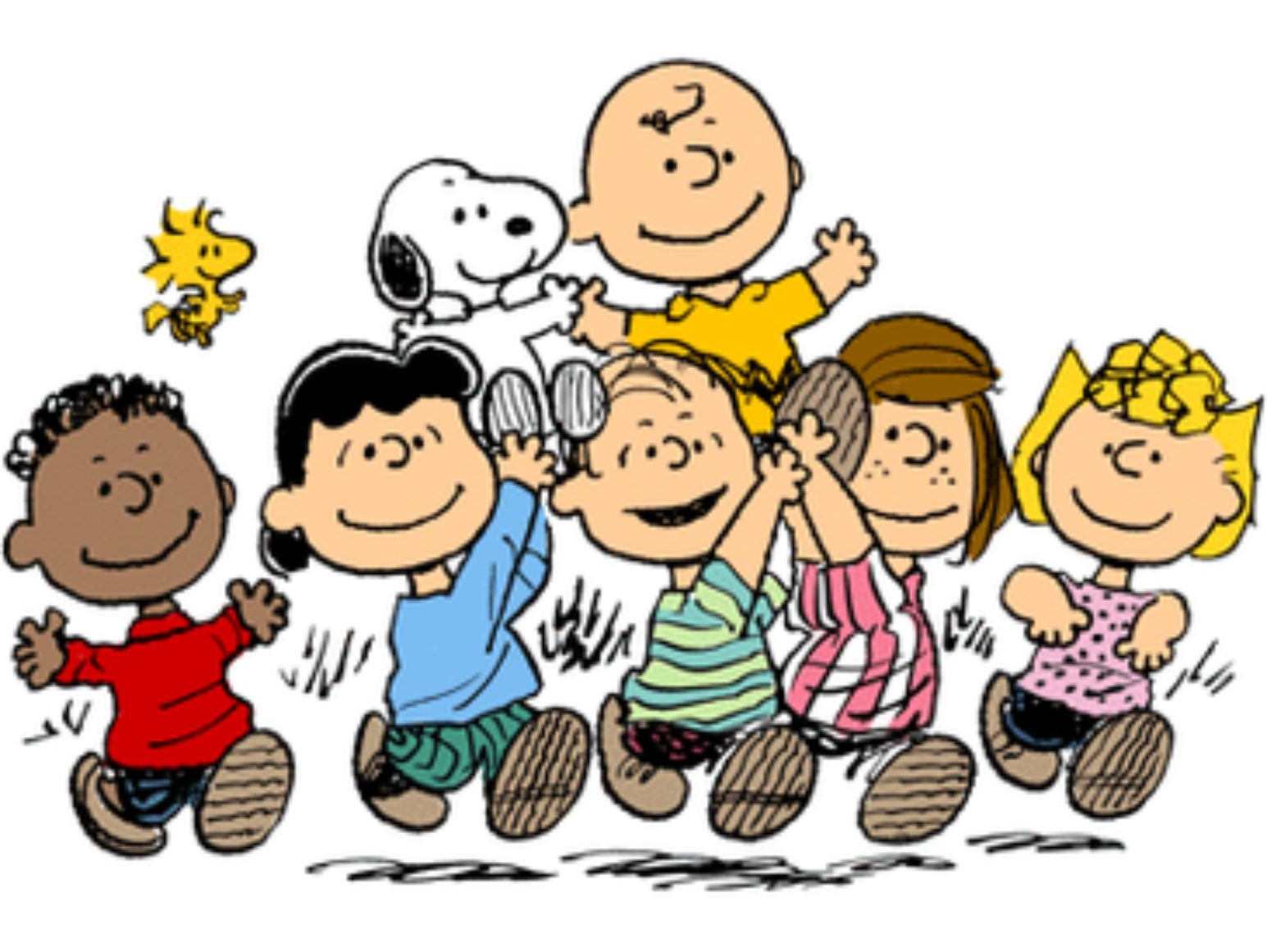 Image of the Peanuts comic strip characters