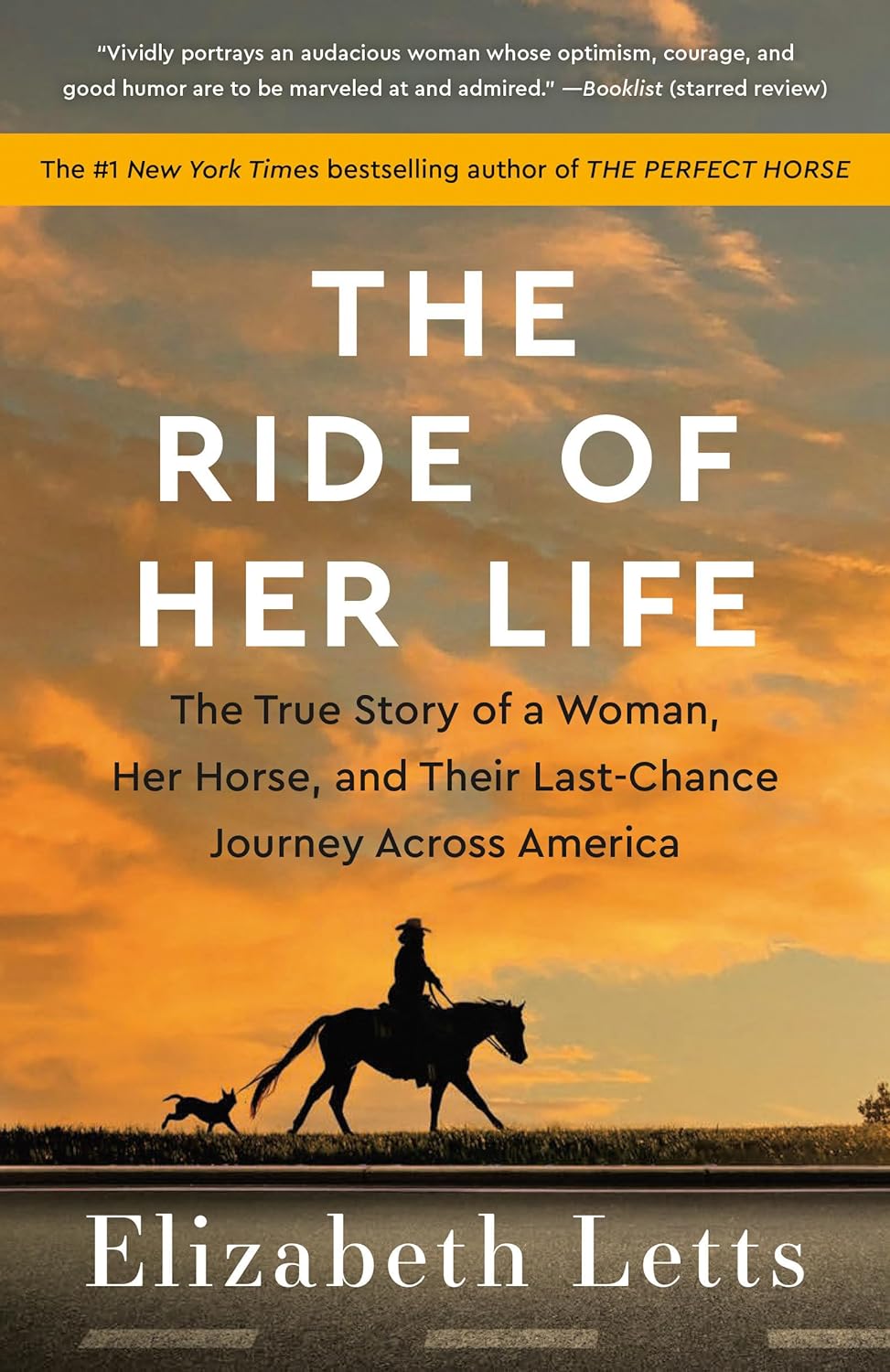 Book cover of The Ride of Her Life by Elizabeth Letts
