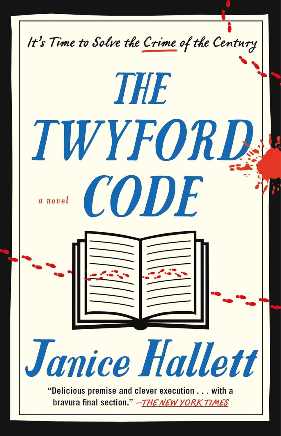 Book cover of The Twyford Code by Janice Hallett