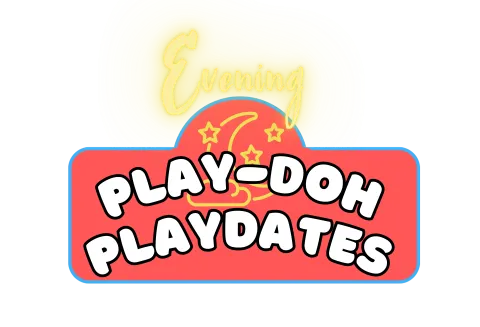 Evening Play-Doh Playdates Logo