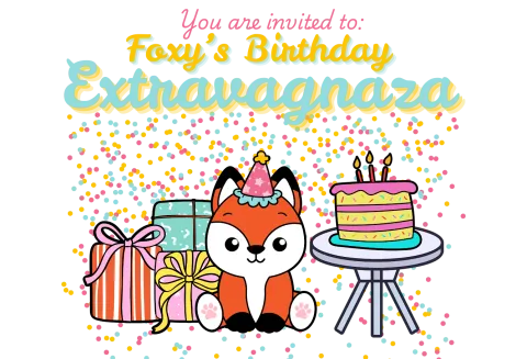 Foxy's Birthday Extravaganza logo