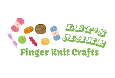 Finger Knit Crafts Logo