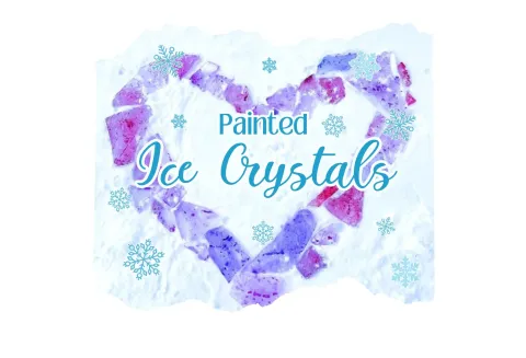 Painted Ice Crystals Logo