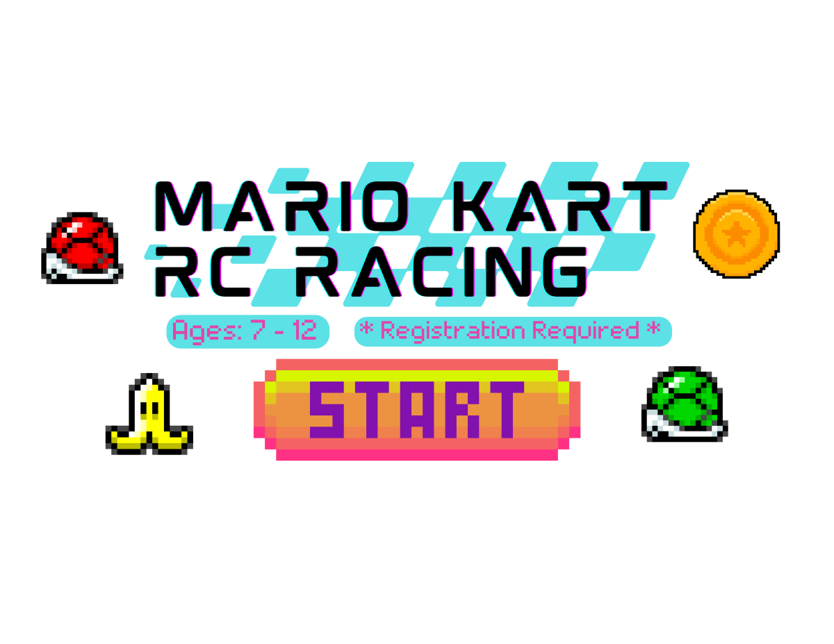 Mario Kart RC Racing Logo