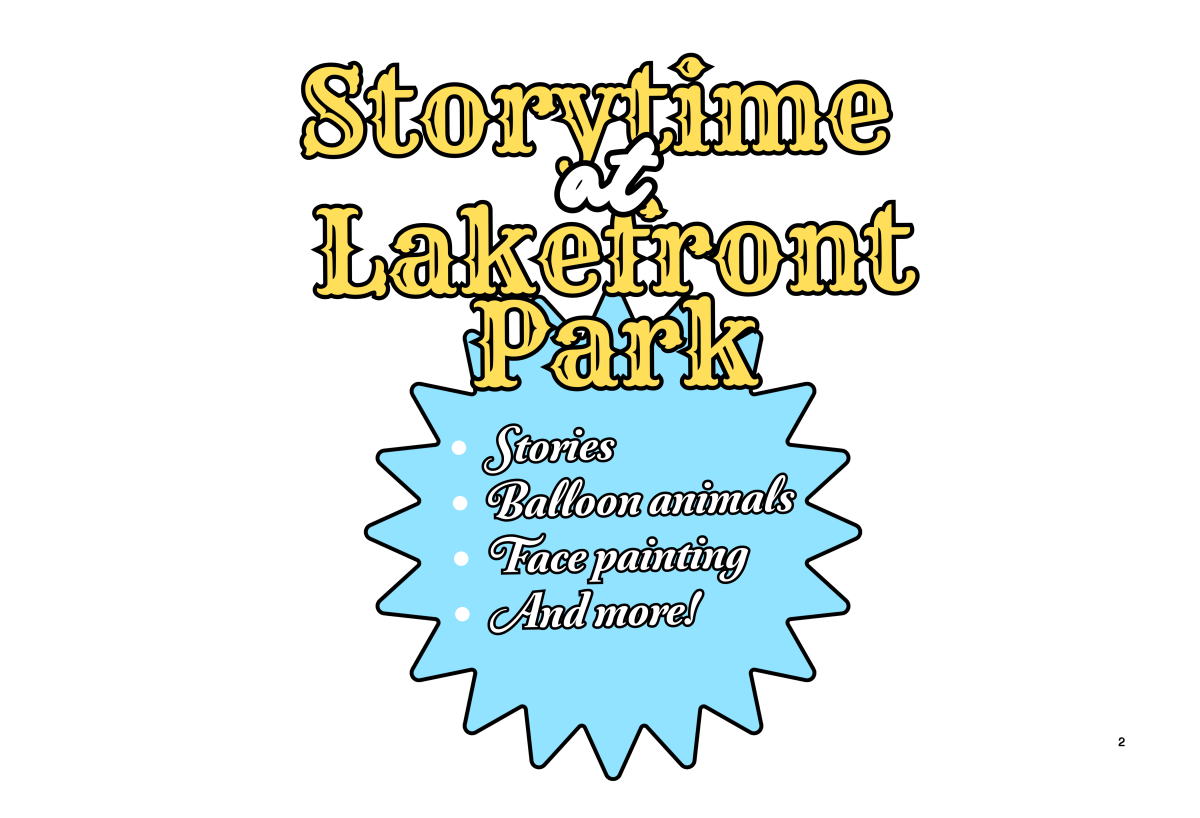 Storytime at Lakefront Park Logo