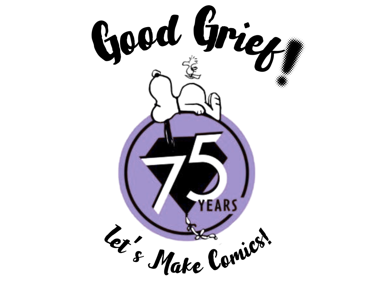 Good Grief! Let's Make Comics logo