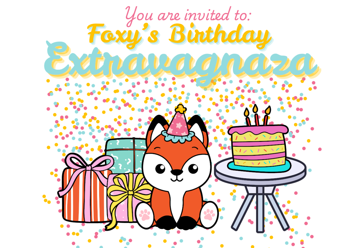 Foxy's Birthday Extravaganza logo
