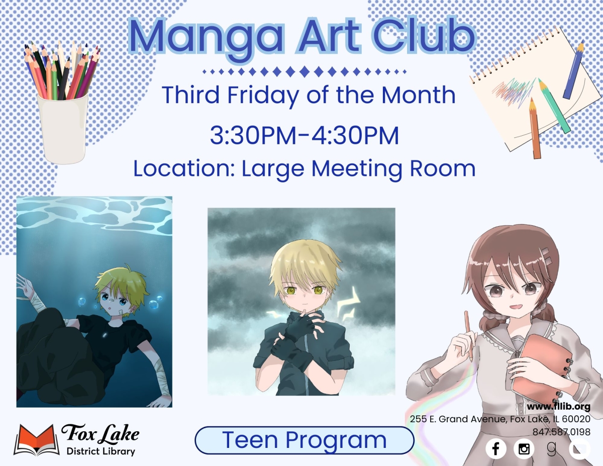 Manga Art Club Flyer